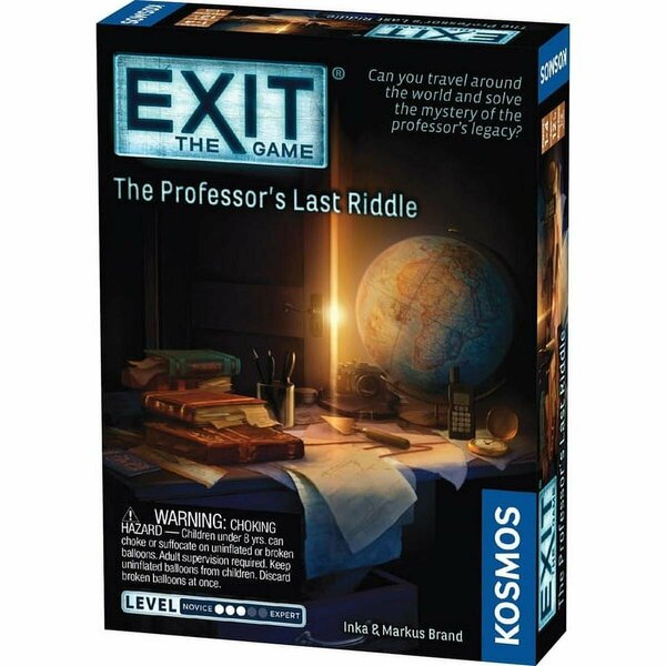 Thames & Kosmos Exit the Professors Last Riddle Board Game THK692864